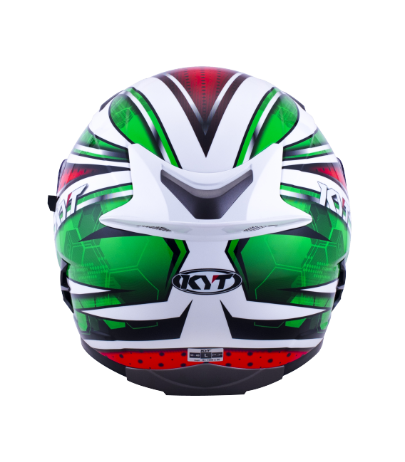 Casque intégral FALCON all stars red green