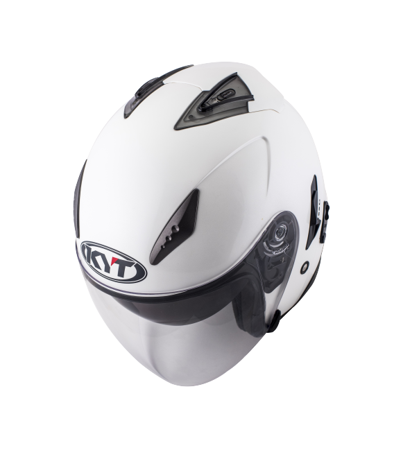 Casque Jet HELLCAT pearl white