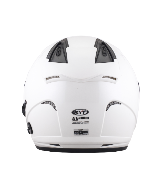 Casque Jet HELLCAT pearl white